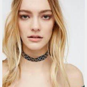 Free People Blue Oasis Choker